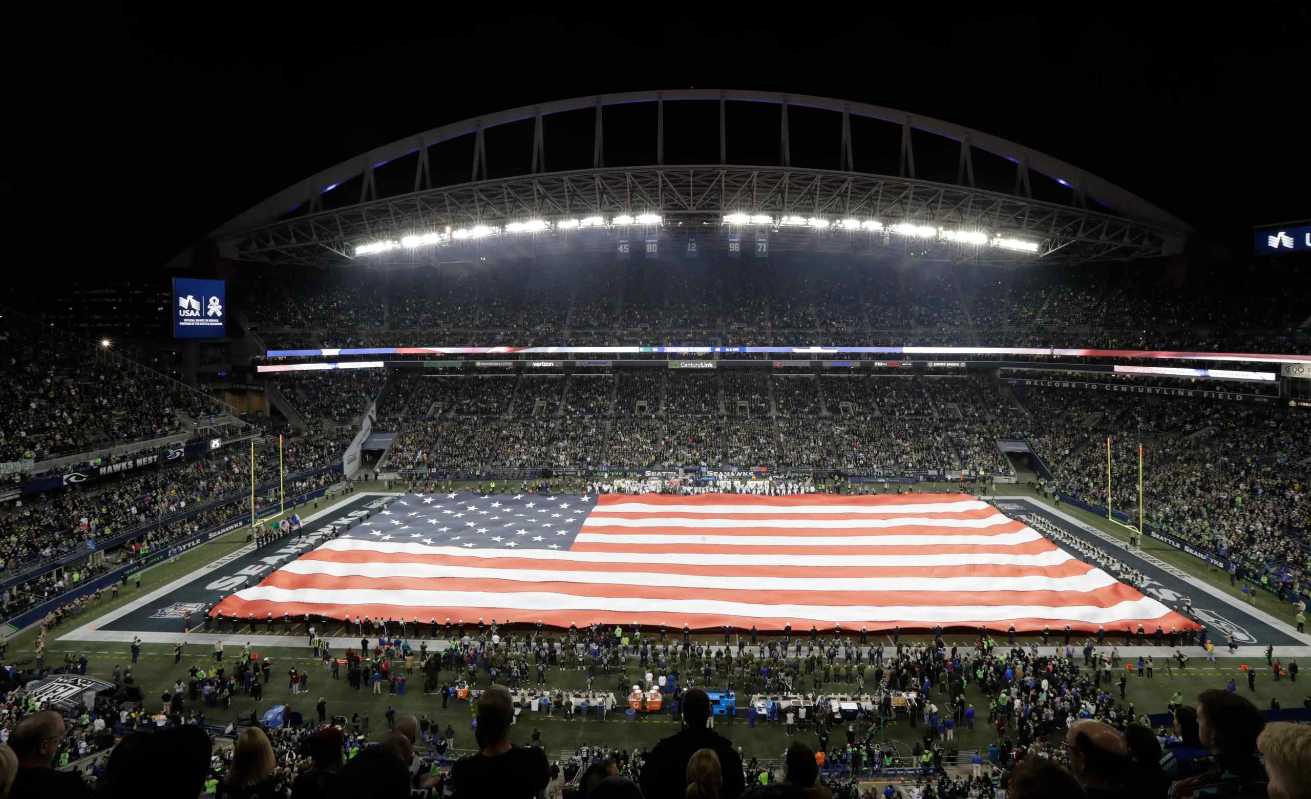 Lumen Field in Seattle.